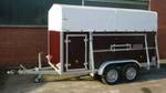 Tandem Viehtransporter 2,5 Tonnen stumpfe Bauweise